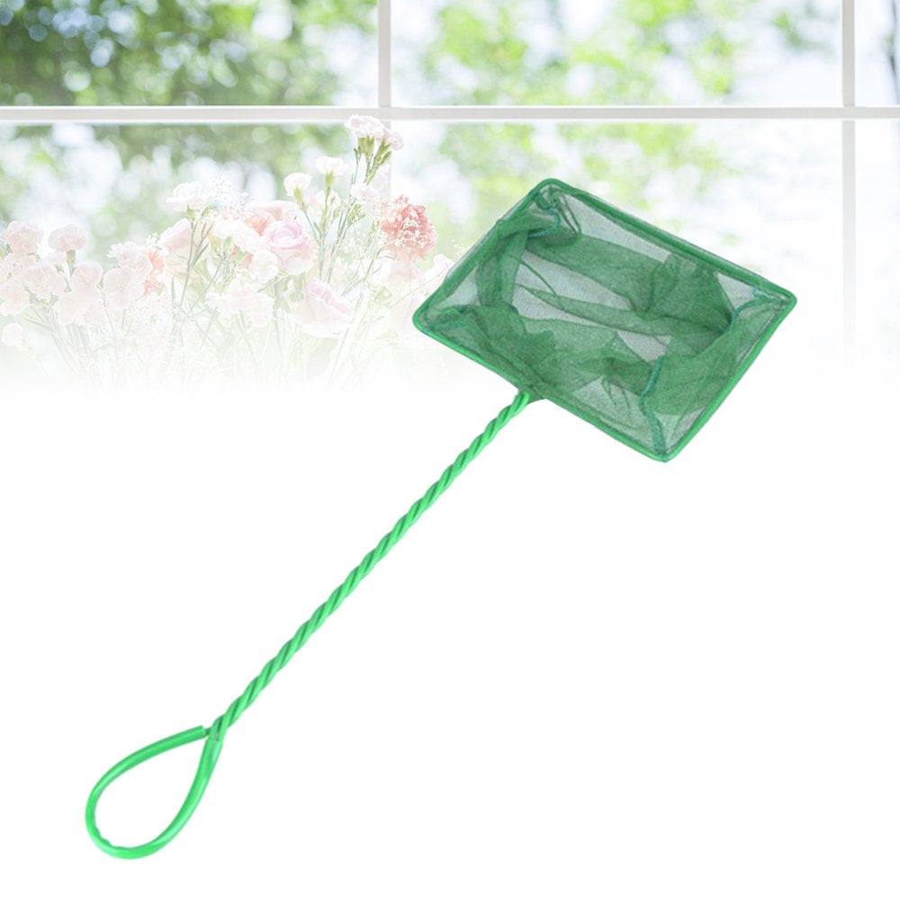 NICEXMAS 3 PCS 6 Inch Portable Shrimp Fishing Net for Aquarium Fish Tank Pond (Green) Animals & Pet Supplies > Pet Supplies > Fish Supplies > Aquarium Fish Nets NICEXMAS