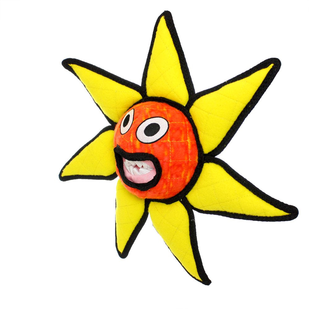 Tuffy Alien Ball Flower Red, Durable Dog Toy Animals & Pet Supplies > Pet Supplies > Dog Supplies > Dog Toys VIP Products