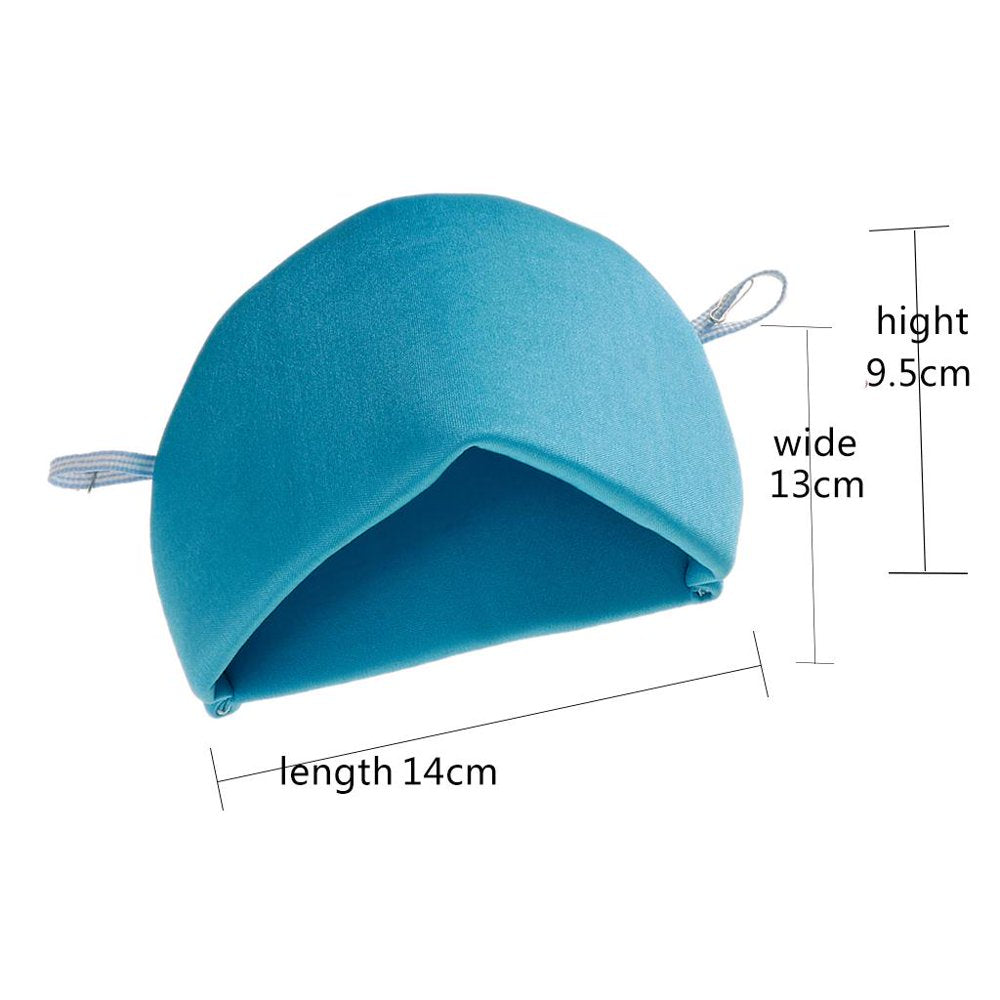 Small Animal Hamster Habitats House Cage Hanging Hammock for Squirrel Rat Mice Chinchilla Blue Animals & Pet Supplies > Pet Supplies > Small Animal Supplies > Small Animal Habitats & Cages perfk