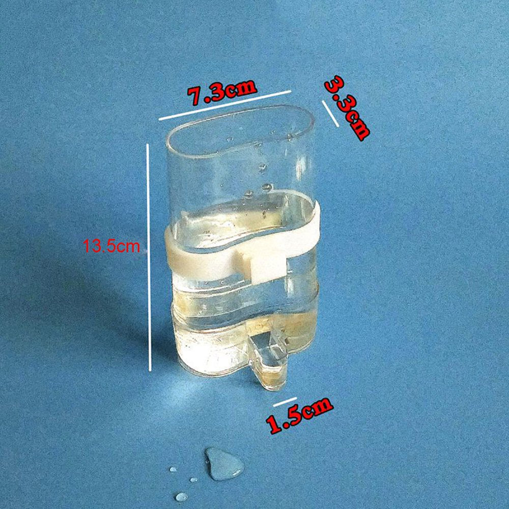 Meidiya 2Pcs Parakeet Bird Water Dispensers,No Mess Parrot Feeder Parakeet Waterer Cockatiel Cage Accessories,Automatic Feeding for Budgies Finch Canaries Lovebirds Animals & Pet Supplies > Pet Supplies > Bird Supplies > Bird Cage Accessories Meidiya