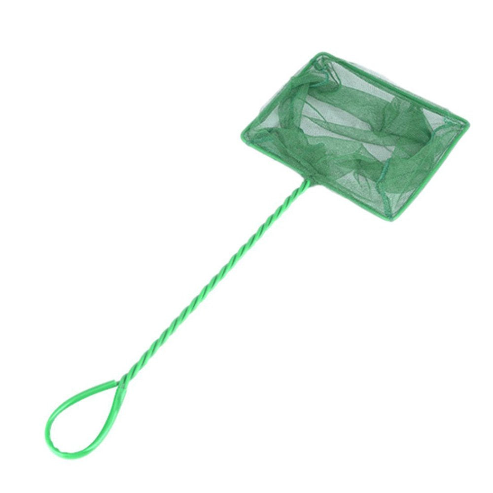 Large Fish Tank Net Aquarium Wire Mesh Catch Net with Long Handle (Green) Animals & Pet Supplies > Pet Supplies > Fish Supplies > Aquarium Fish Nets HOMEMAXS
