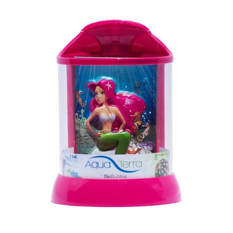Biobubble 3D Background for Aquaterra, 1 Gallon, Pink, 7.5" X 7.5" X 10" Animals & Pet Supplies > Pet Supplies > Fish Supplies > Aquarium Decor BioBubble
