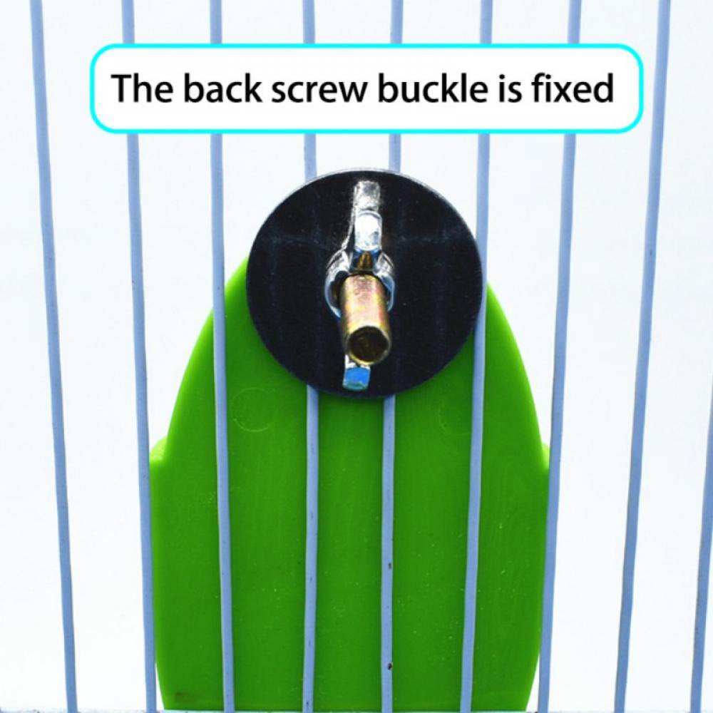 Altsales Parrot Feeder, with Standing Rack, Pet Bird Supplies, Fruit Vegetable Holder Plastic Hanging Food Container Cage Accessories Animals & Pet Supplies > Pet Supplies > Bird Supplies > Bird Cage Accessories Altsales