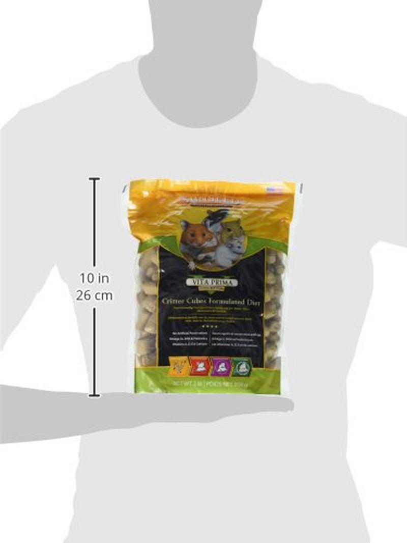Sunseed® Vita Prima™ Sunscription Critter Cubes Formulated Diet Small Animals Food 2 Lbs Animals & Pet Supplies > Pet Supplies > Small Animal Supplies > Small Animal Food Sunseed®