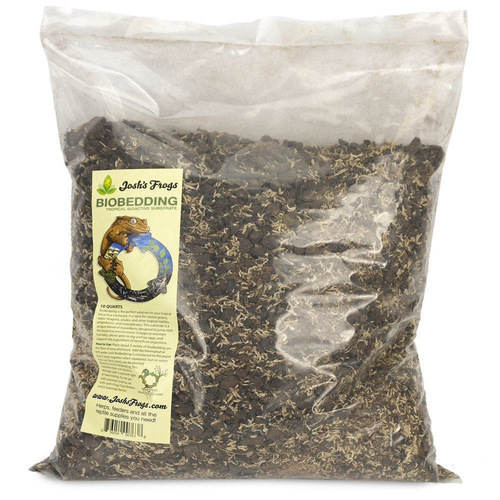 Josh'S Frogs Biobedding Tropical Bioactive Substrate (4 Quarts) Animals & Pet Supplies > Pet Supplies > Fish Supplies > Aquarium Gravel & Substrates Josh's Frogs 10 Quart