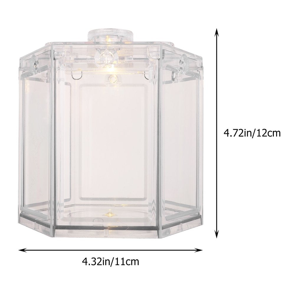 Etereauty Tank Cube Turtle Aquarium Aquarium Reptile Tank Fish Box Habitat Habitat Amphibians Glass Kit Starter Kits Terrarium Animals & Pet Supplies > Pet Supplies > Reptile & Amphibian Supplies > Reptile & Amphibian Habitats ETEREAUTY