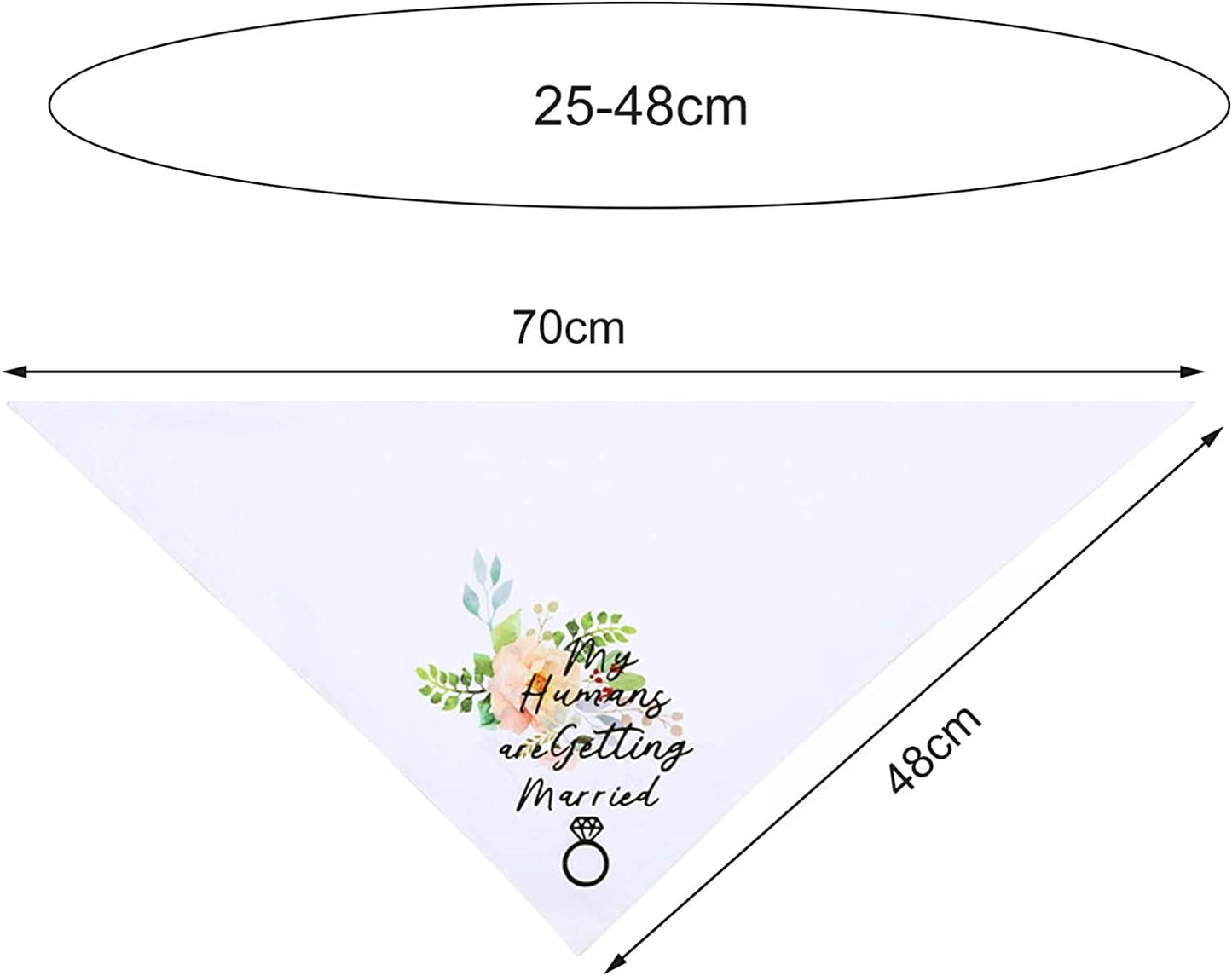 Pet Bandana Eye-Catching Soft Touch Tear Resistant Dog Cat Bandana Scarf Bibs Tropical Wedding Scarf For Animals & Pet Supplies > Pet Supplies > Dog Supplies > Dog Apparel generic