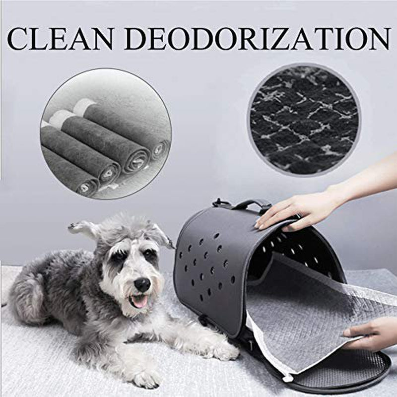 Pet Diaper Disposable Super Absorbent Healthy Clean Nappy Mat for Rabbit Cage Pad Diaper Supplies for Reptiles Cats and Small Animals (100 Pcs Gray) Animals & Pet Supplies > Pet Supplies > Dog Supplies > Dog Diaper Pads & Liners kathson
