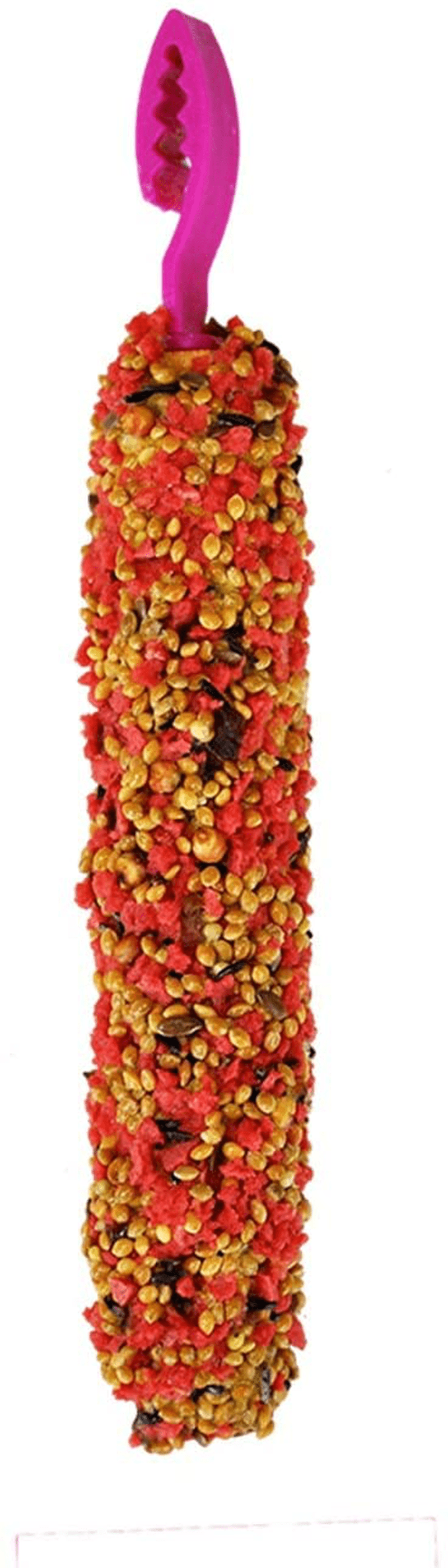 A&E Cage Co. 6 Pack of Smackers Parakeet Treat Sticks, 7.25 Inches Each, Strawberry Flavor Animals & Pet Supplies > Pet Supplies > Bird Supplies > Bird Treats A&E Cage Co.