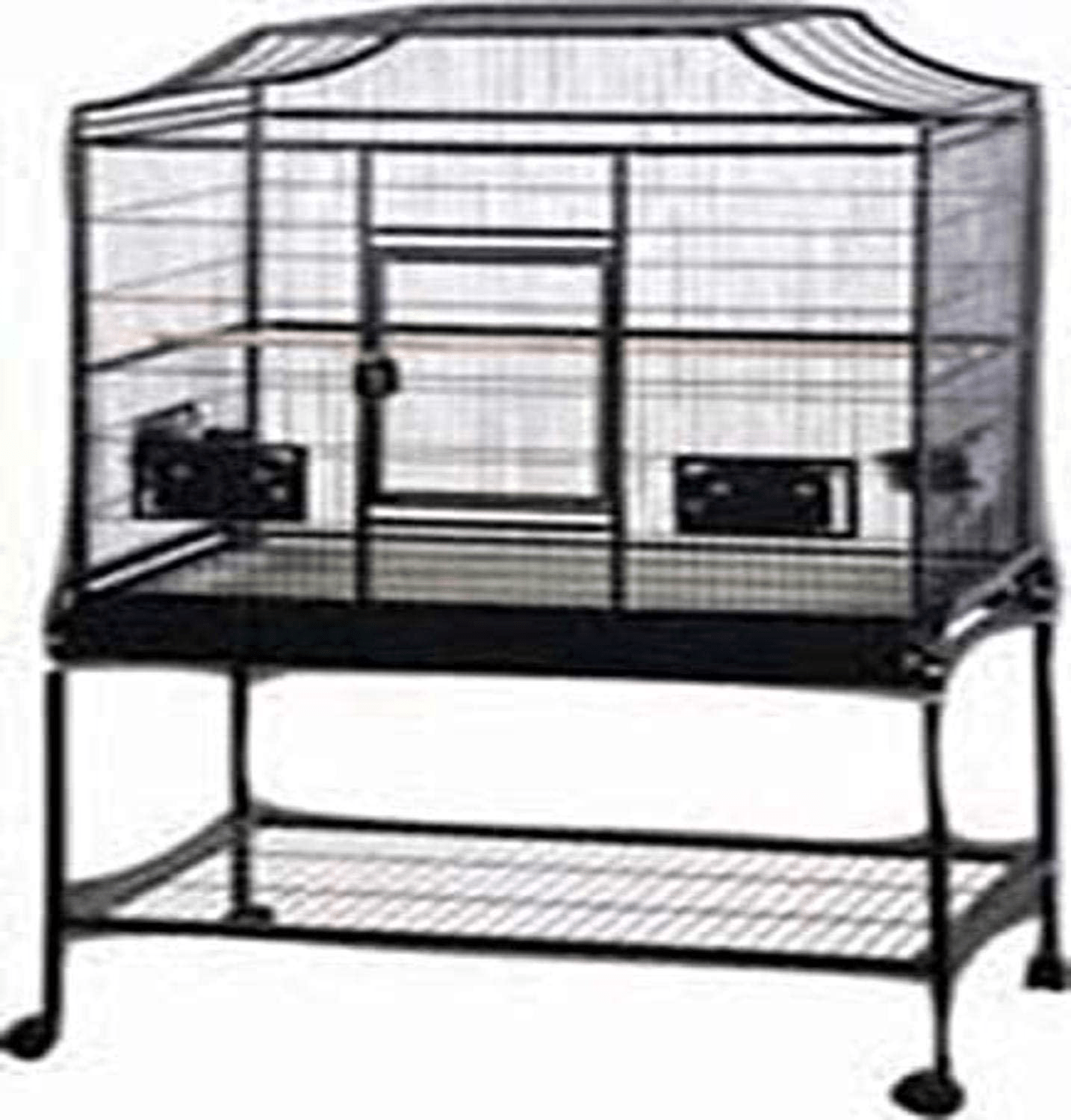 A&E Cage Company MA3221FL Platinum Elegant Style Flight Bird Cage with Stand Gray, 32 by 21 by 61" Animals & Pet Supplies > Pet Supplies > Bird Supplies > Bird Cages & Stands A&E Cage Company