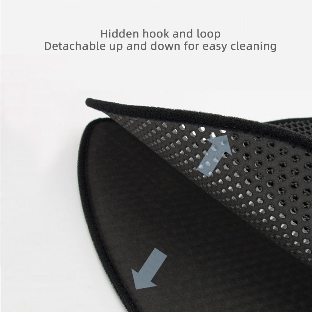 Ibaste Cat Litter Trapping Mat, Waterproof Litter Trapper Pad, Honeycomb Double-Layer Litter Pad, Foldable Cat Mat for Litter Box Animals & Pet Supplies > Pet Supplies > Cat Supplies > Cat Litter Box Mats ibaste