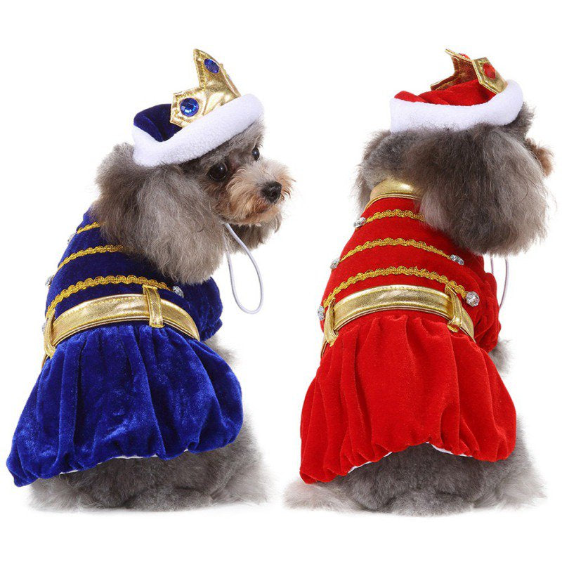 Ochine Pet Costume Chef Dog Clothes Pet Dog Halloween Clothes Costume, Funny Outfits Set Puppy Coats Apparel Toy for Halloween, Christmas, Parties, Festivals Animals & Pet Supplies > Pet Supplies > Dog Supplies > Dog Apparel OCHINE