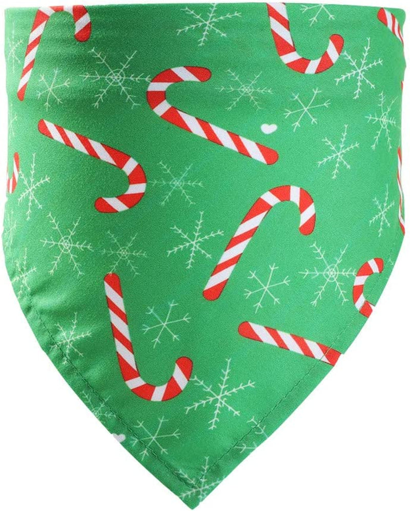 Dog Bandanas Dog Scarf Kerchief Dog Bibs Washable Cat Gift Christmas Scarf Scarf Pet Towel Dog Santa Pet Accessories Adjustable for Small to Large Dogs Cats (Green,Black,Army Green, One Size) Animals & Pet Supplies > Pet Supplies > Dog Supplies > Dog Apparel Generic
