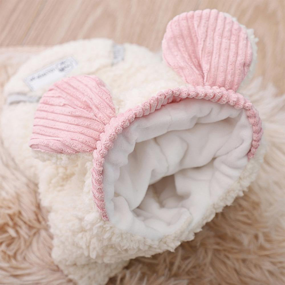 Fuzzy Thick Sherpa Dog Winter Clothes Dog Hoodie Thermal Coat Doggie Jacket Puppy Outfit Cat Sweatshirt Apparel Animals & Pet Supplies > Pet Supplies > Cat Supplies > Cat Apparel Hardlegix