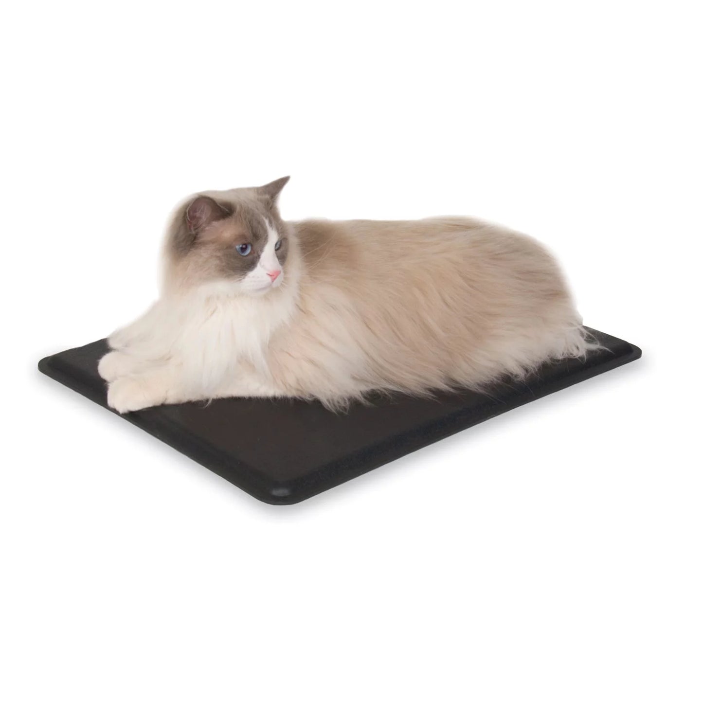 K&H Heated Pet Cat Bed, Beige Animals & Pet Supplies > Pet Supplies > Cat Supplies > Cat Beds K&H Pet Products Black