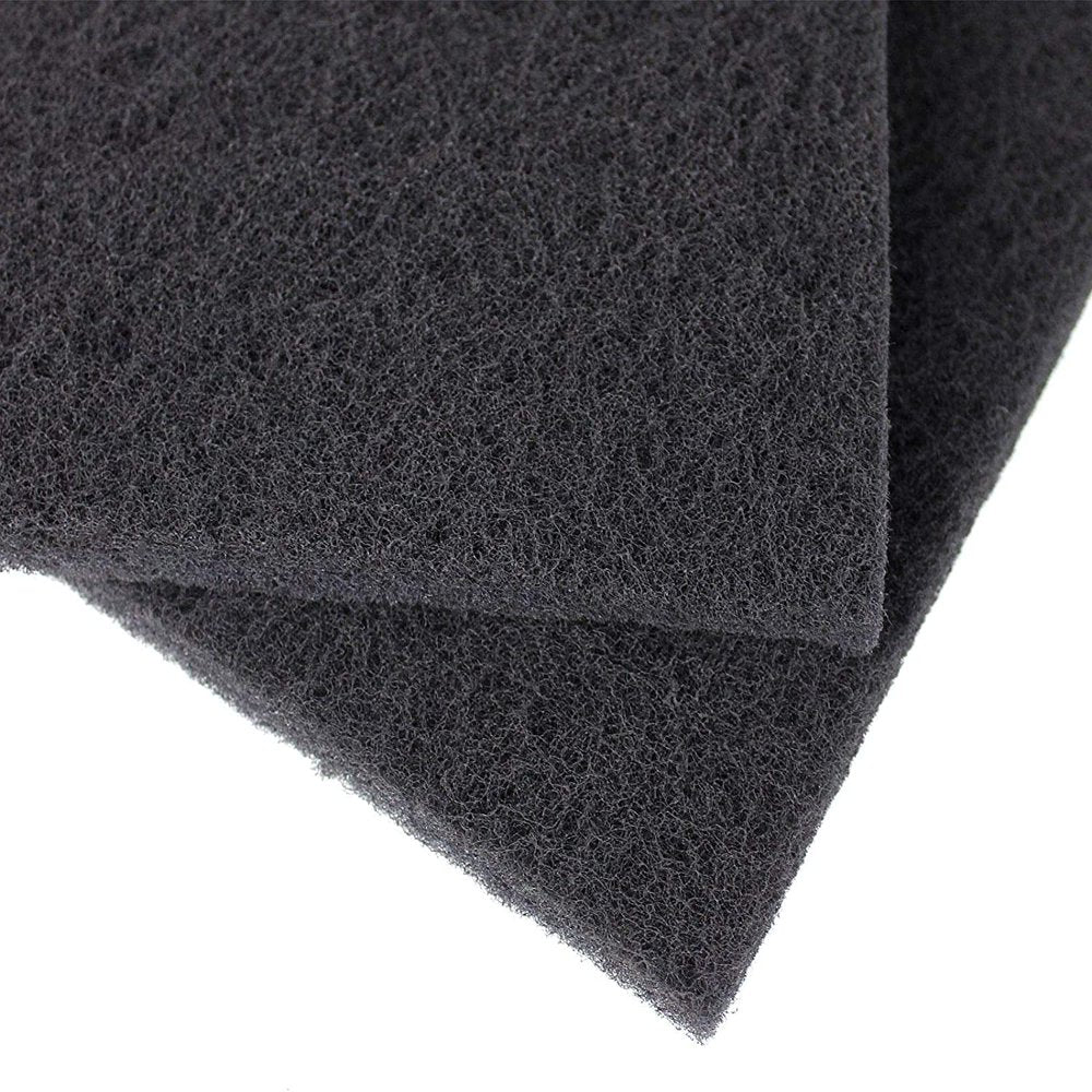 AQUAPAPA Activated Carbon Media Pad Cut-To-Fit Sponge Filter Foam Sheet for Aquarium Fish Tank Pond Reef Canister, Pack of 2 Animals & Pet Supplies > Pet Supplies > Fish Supplies > Aquarium Filters Aquapapa
