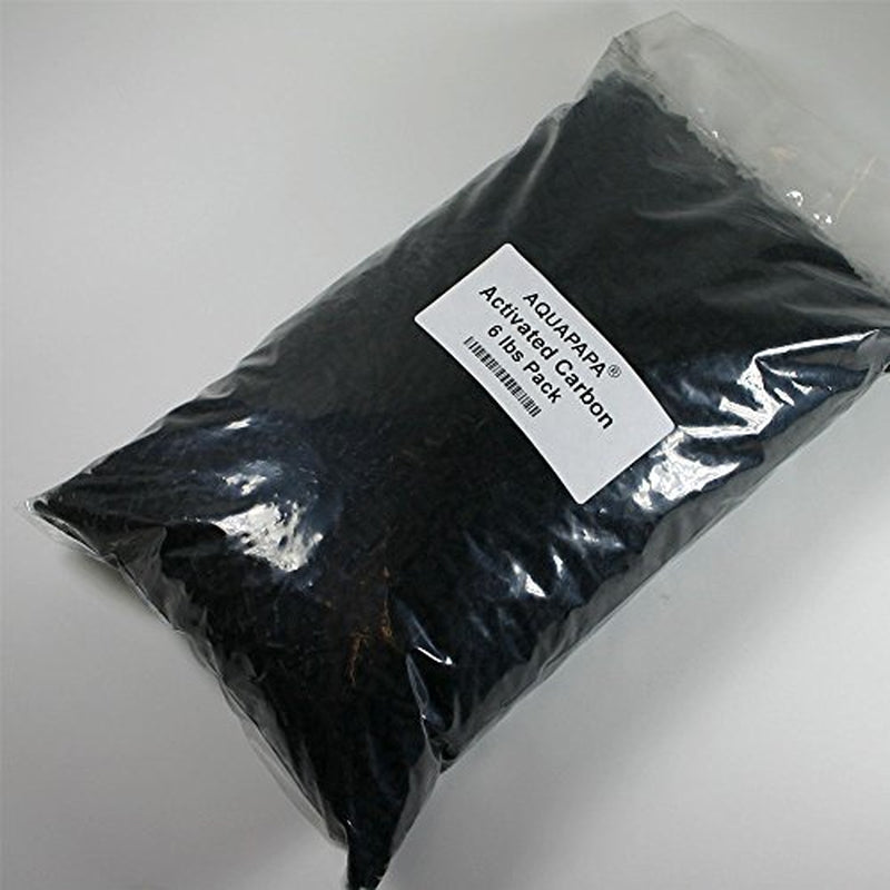 Aquapapa 6 Lbs Bulk Activated Carbon Charcoal Pellets for Aquarium Fish Tank Koi Reef Filter Animals & Pet Supplies > Pet Supplies > Fish Supplies > Aquarium Filters Aquapapa