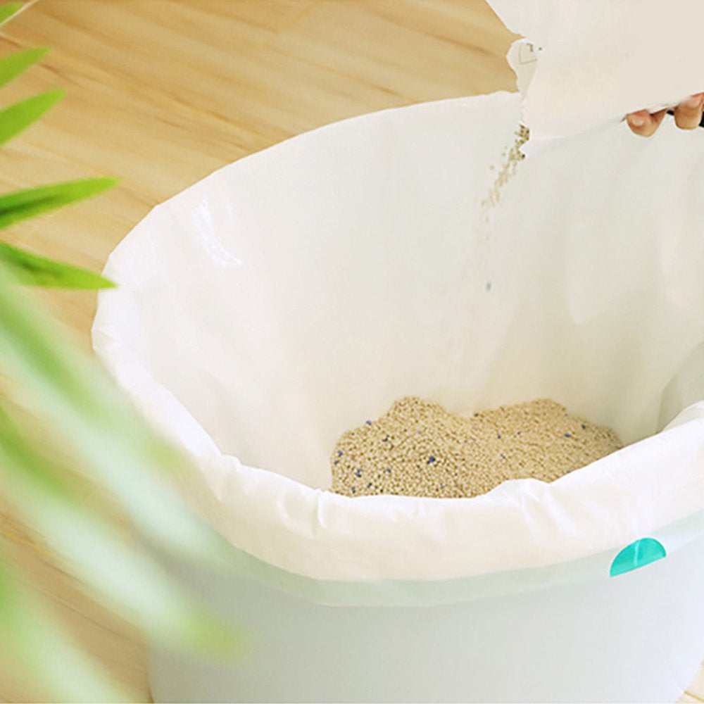 Shulemin 7Pcs/Pack Drawstring Pet Cats Sand Filter Bag Litter Pan Pouch Cleaning Supplies,L Animals & Pet Supplies > Pet Supplies > Cat Supplies > Cat Litter Shulemin