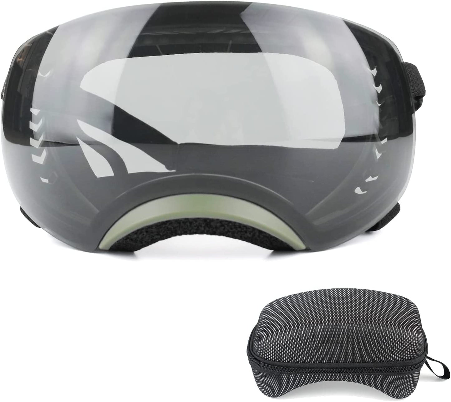 HGKL Dog Sunglasses, Soft Frame Eye Wear Goggles, Anti-Uv Windproof Adjustable Medium to Large Dog Goggles, Alaskan Malamute, Labrador and Border Collie Black Animals & Pet Supplies > Pet Supplies > Dog Supplies > Dog Apparel HGKL0000829 Green