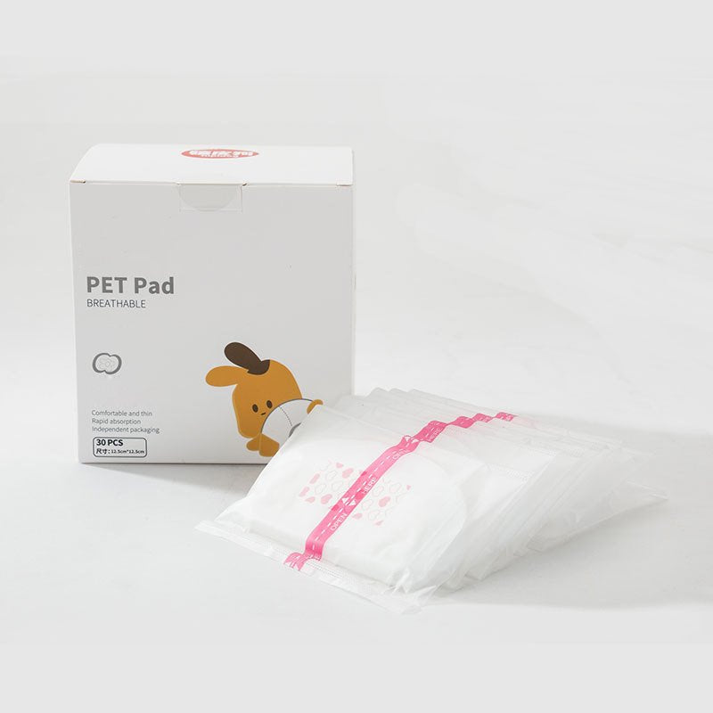 Bangcool 30PCS Dog Diaper Pad Breathable Soft Doggie Diaper Insert Dog Diapers Liner Animals & Pet Supplies > Pet Supplies > Dog Supplies > Dog Diaper Pads & Liners Bangcool