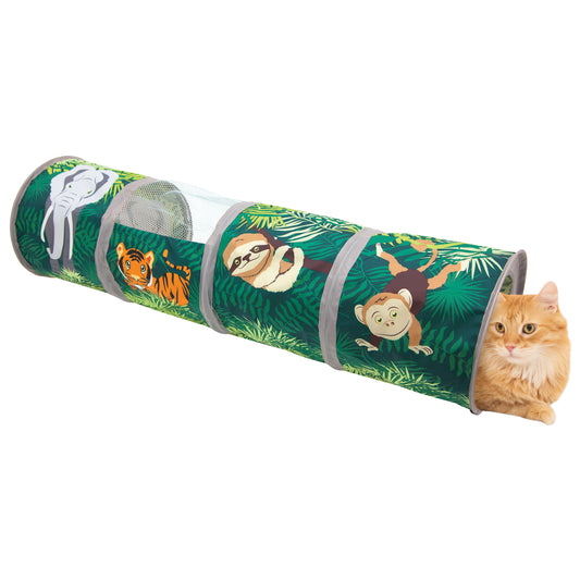 Kitty City Cat Furniture Safari Tunnel Animals & Pet Supplies > Pet Supplies > Cat Supplies > Cat Toys Sport Pet   