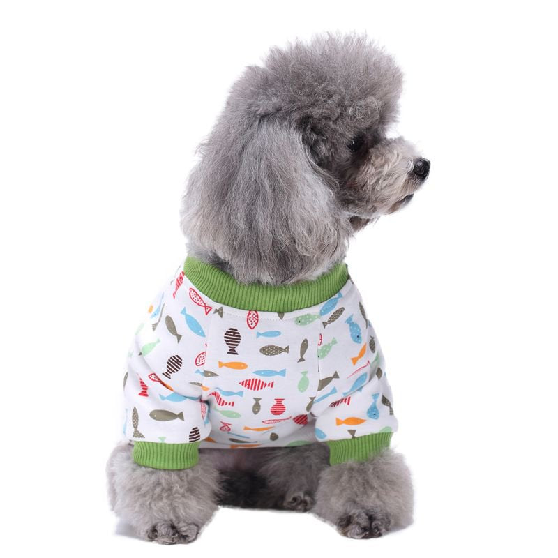 Dog Pajamas Cat Dog Apparel Dog Jumpsuit Pet Clothes Pajamas Pjs Animals & Pet Supplies > Pet Supplies > Dog Supplies > Dog Apparel Tradecan   