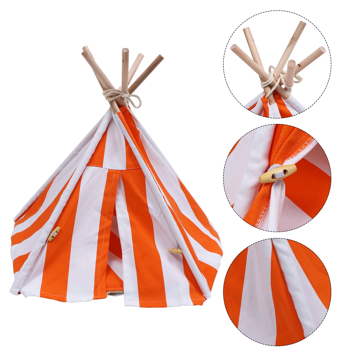 NUOLUX Foldable Pet Cat Indoor Tent Puppy Dog Tent Sleeping House Pet Bed Accessories Animals & Pet Supplies > Pet Supplies > Dog Supplies > Dog Houses NUOLUX