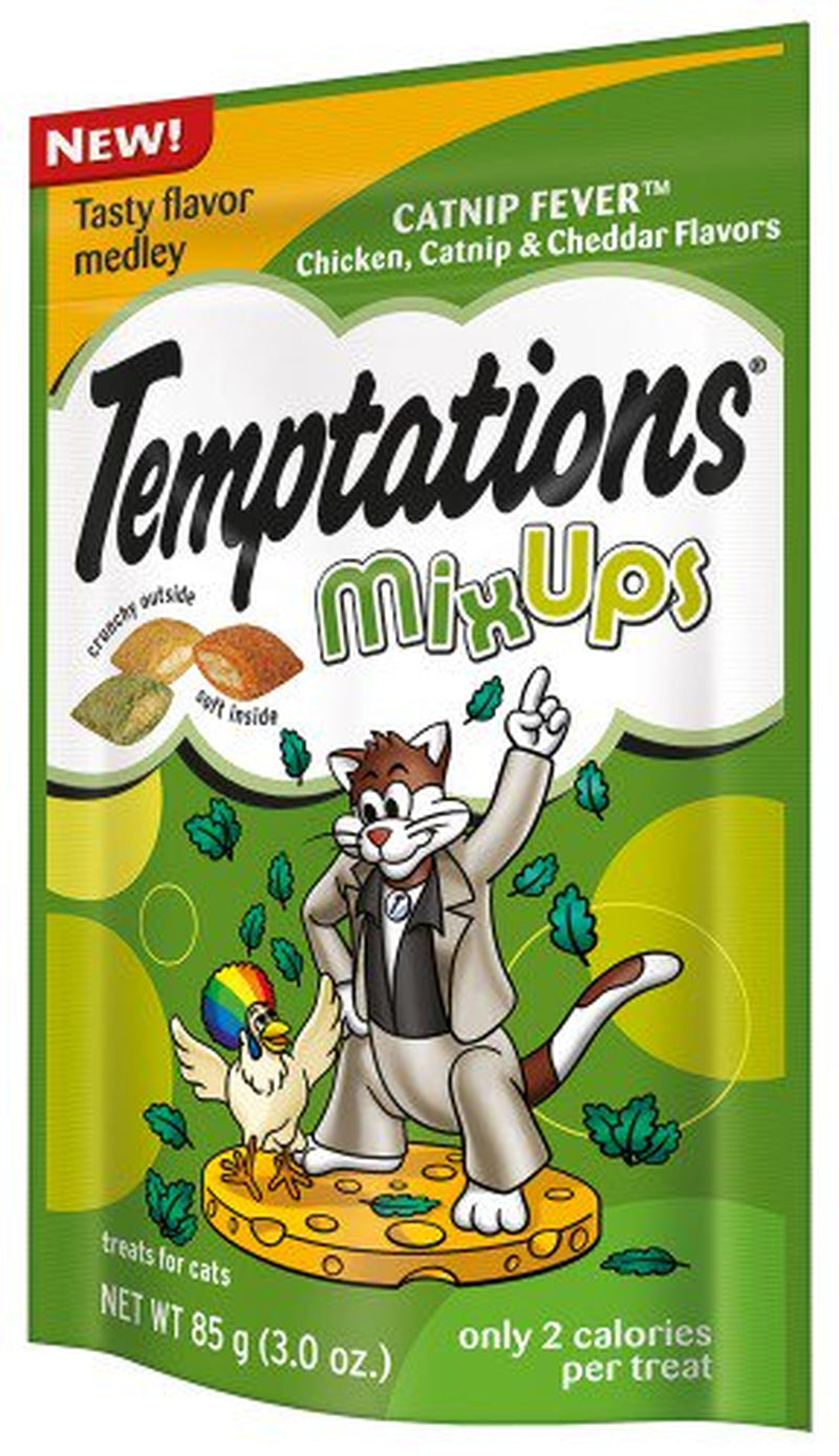 TEMPTATIONS Mixups Treats for Cats CATNIP FEVER Animals & Pet Supplies > Pet Supplies > Cat Supplies > Cat Treats WHISKAS 12 1