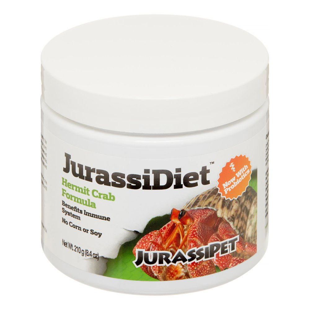 Jurassipet Jurassidiet Hermit Crab Dry Reptiles & Amphibians Food, 7.4 Oz Animals & Pet Supplies > Pet Supplies > Reptile & Amphibian Supplies > Reptile & Amphibian Food SEA CHEM LABORATORIES INC.