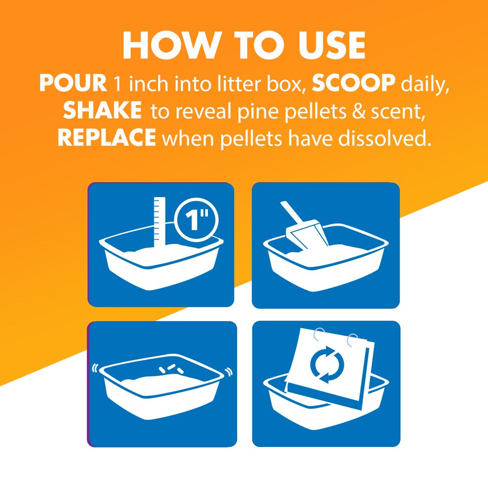 Feline Pine Platinum Natural Pine Original Non-Clumping Cat Litter, with Baking Soda, 40 Lb Animals & Pet Supplies > Pet Supplies > Cat Supplies > Cat Litter Church & Dwight Co., Inc.