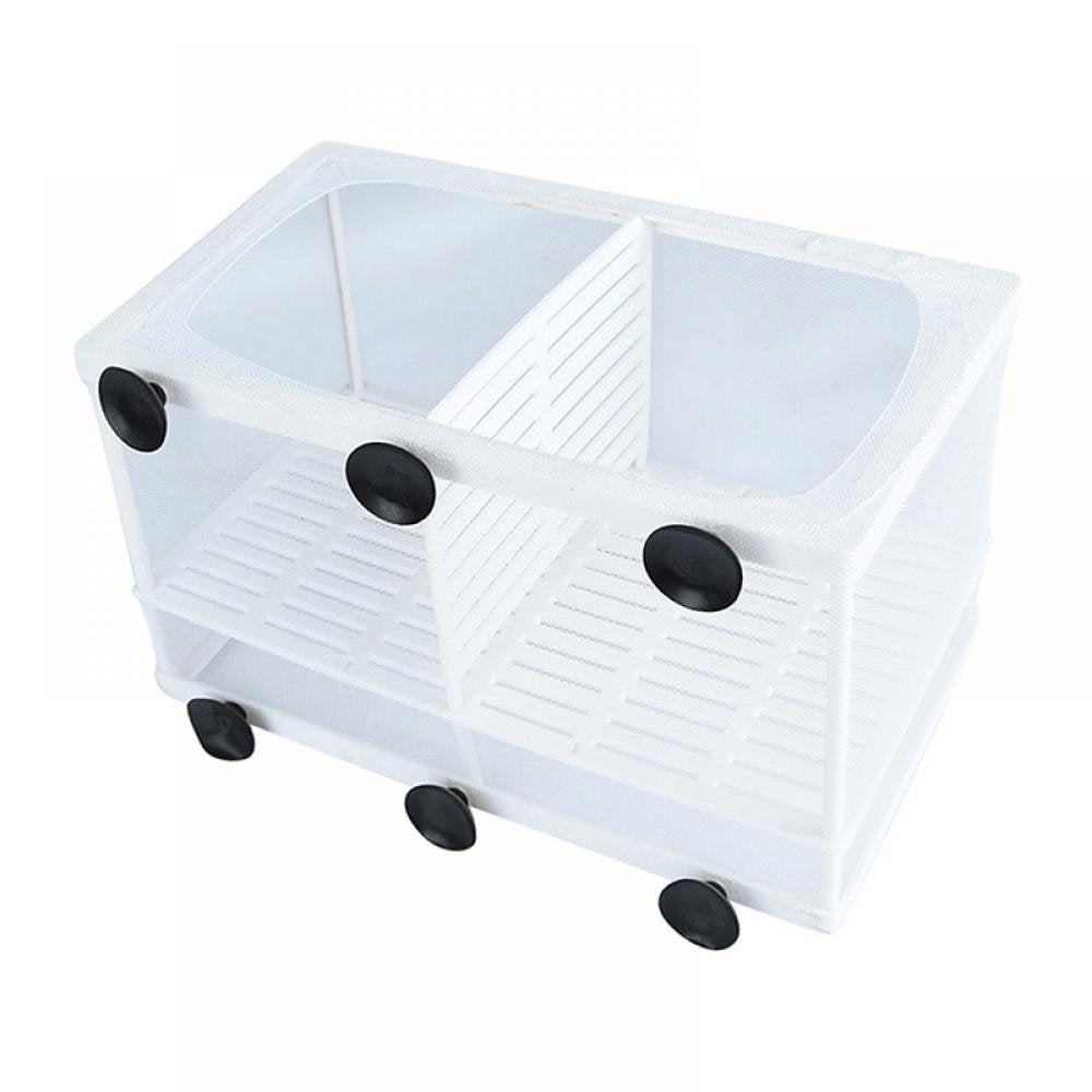 Fish Breeding Box, Large Size Fish Tank Breeder Net, Aquarium Separation Net Nylon Incubator Mesh, Fry Hatchery Incubator Mesh Animals & Pet Supplies > Pet Supplies > Fish Supplies > Aquarium Fish Nets Amazingfashion L