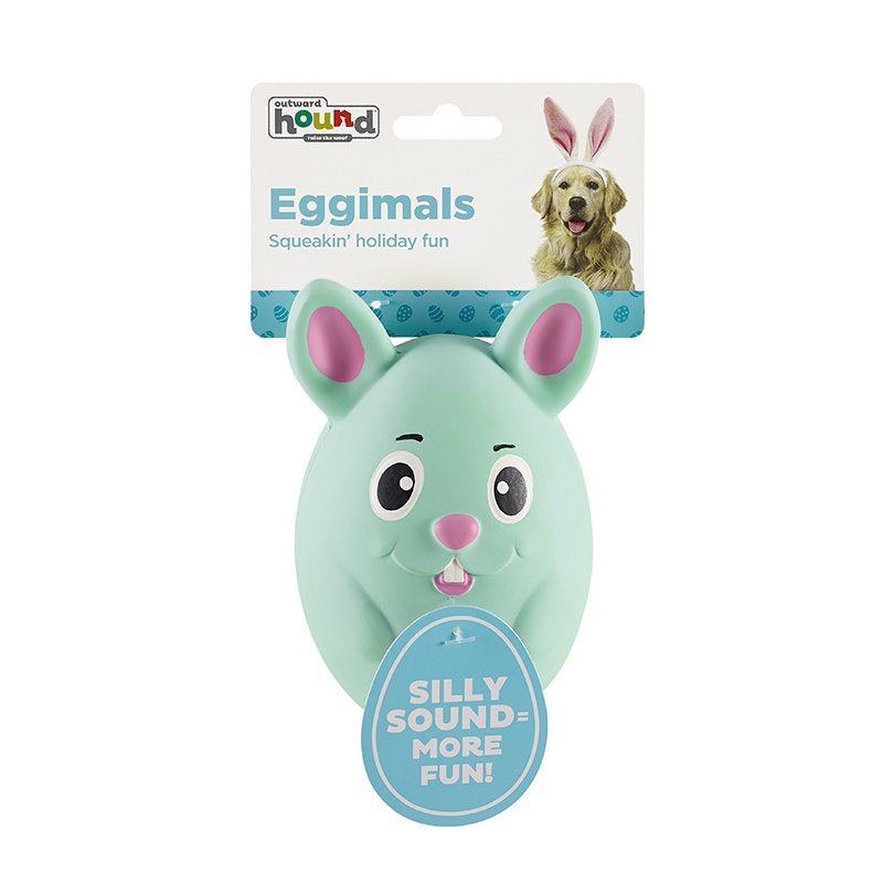 Outward Hound Tootiez Eggimals Bunny Rubber Dog Toy Animals & Pet Supplies > Pet Supplies > Dog Supplies > Dog Toys Outward Hound