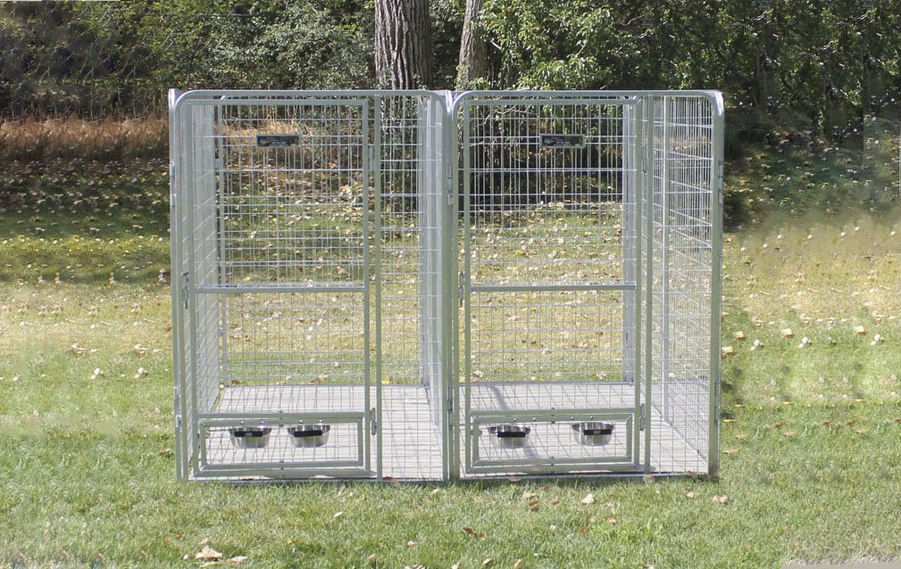 Professional X2 K9 Kennel Store 4' X 8' Dog Kennel-Runs Full Stalls Animals & Pet Supplies > Pet Supplies > Dog Supplies > Dog Kennels & Runs Cove Products