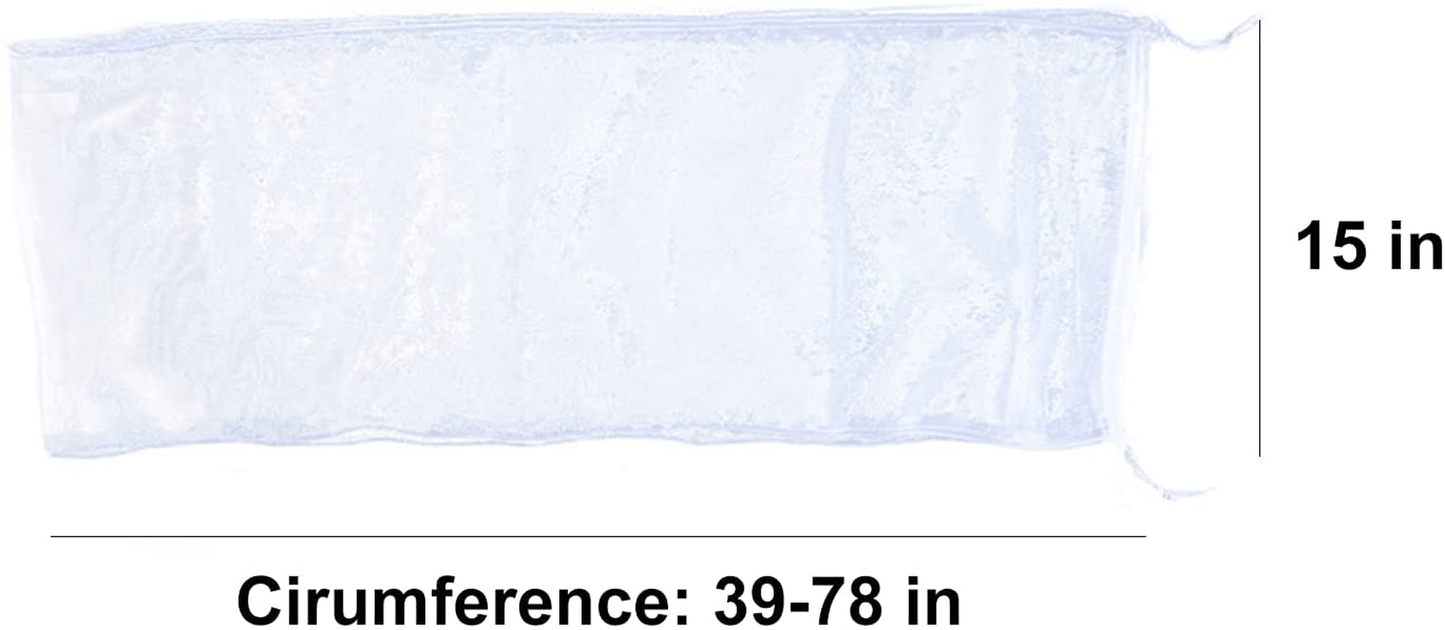 Adjustable Airy Gauze Bird Cage Seed Catcher, Seeds Guard Dust-Proof Universal Birdcage Accessories Parrot Bird Nylon Mesh Net Cover Stretchy Shell Skirt Traps Cage Basket Soft (Green) Animals & Pet Supplies > Pet Supplies > Bird Supplies > Bird Cage Accessories ISMARTEN White