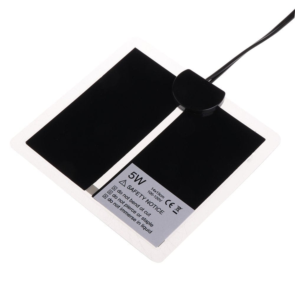 Adjustable Temperature Pet Heating Warmer Amphibians Bed Mat 100-120V US Plug Animals & Pet Supplies > Pet Supplies > Reptile & Amphibian Supplies > Reptile & Amphibian Substrates UAOUIRA