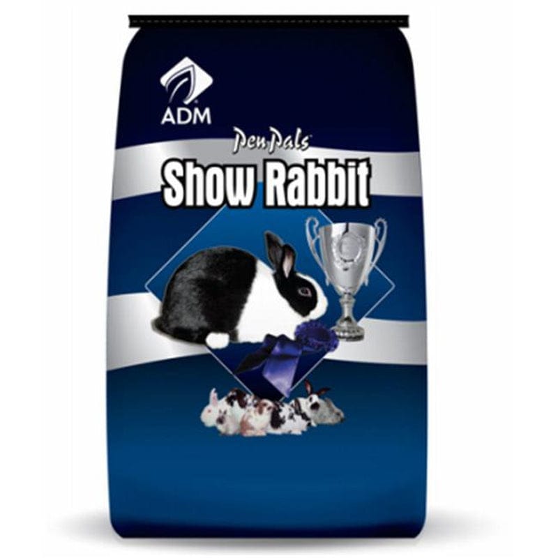 ADM Animal Nutrition 240887 50 Lbs Pen Pals Show Rabbit Mini Pellets Animals & Pet Supplies > Pet Supplies > Small Animal Supplies > Small Animal Food ADM ANIMAL NUTRITION