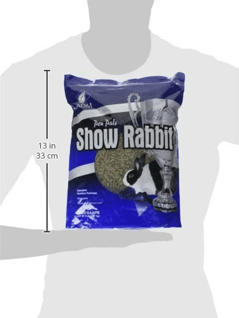 Adm Animal Nutrition 81657Aaapb 5 Lb Show Rabbit Feed, 1 Count Animals & Pet Supplies > Pet Supplies > Small Animal Supplies > Small Animal Food ADM ANIMAL NUTRITION