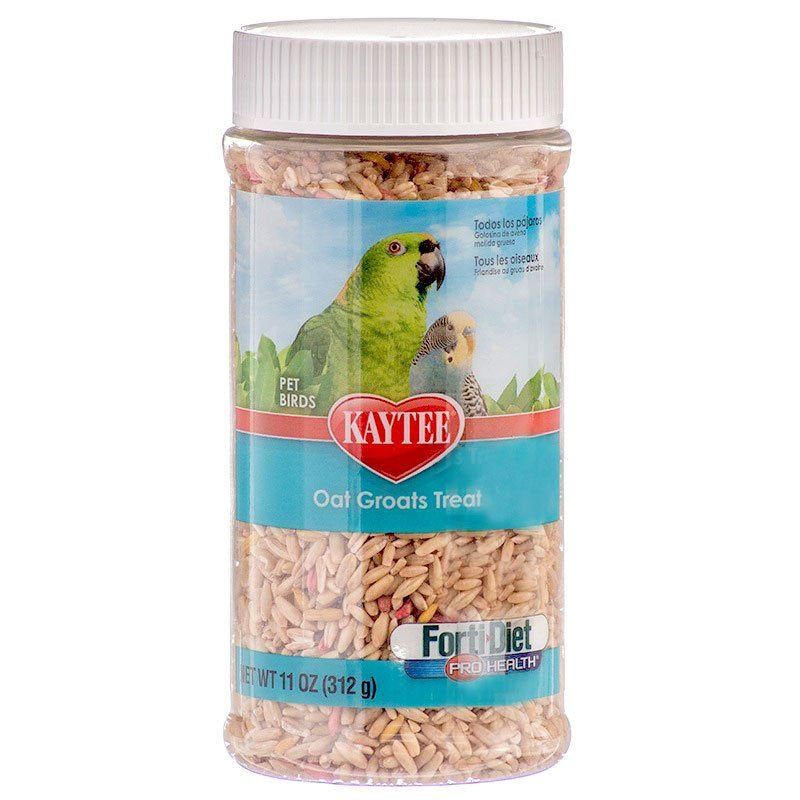 Kaytee Forti-Diet Pro Health Oat Groats Treat - All Birds 11 Oz (4 Pack) Animals & Pet Supplies > Pet Supplies > Bird Supplies > Bird Treats Kaytee