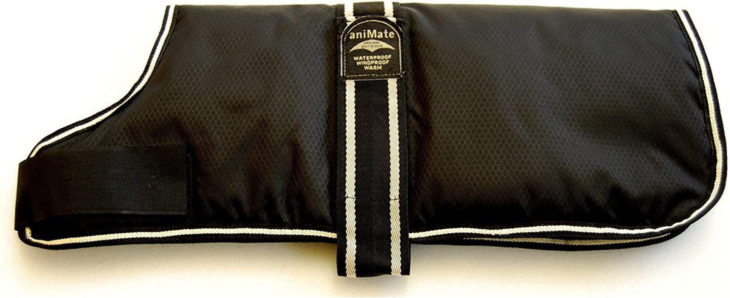 Animate Padded Dog Coat, 12-Inch, Red Animals & Pet Supplies > Pet Supplies > Dog Supplies > Dog Apparel The Animate Company Ltd Black 14in