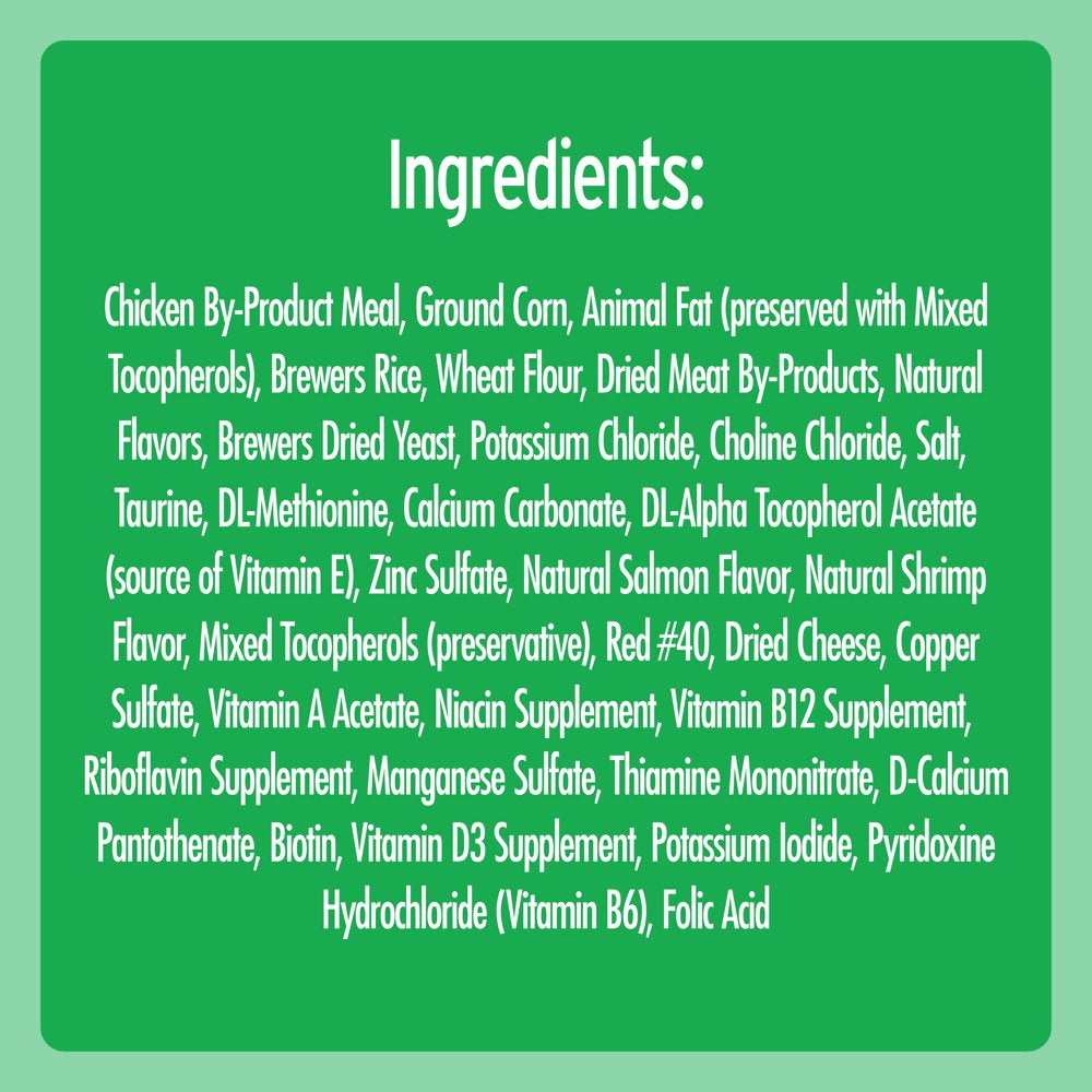 TEMPTATIONS Classic Crunchy and Soft Cat Treats Seafood Medley Flavor, 6.3 Oz. Pouch Animals & Pet Supplies > Pet Supplies > Cat Supplies > Cat Treats Mars Petcare