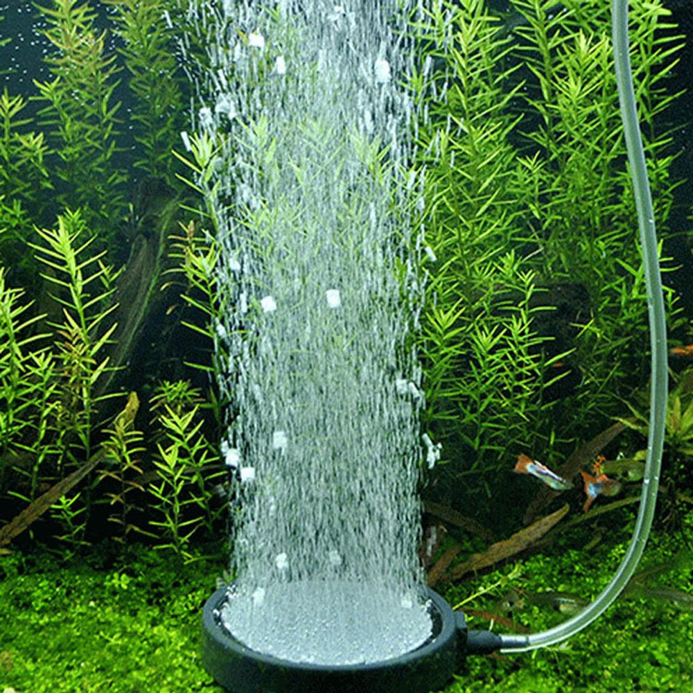 Hydroponics Aquarium Air Stone Disc Bubble Diffuser Pond Deep Dissolving Oxygen Diffusers Animals & Pet Supplies > Pet Supplies > Fish Supplies > Aquarium Air Stones & Diffusers Jooan