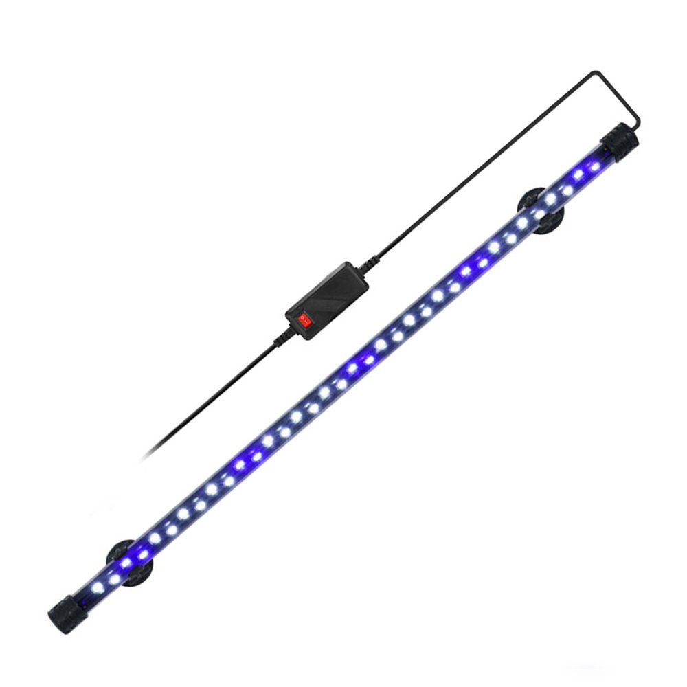 Fish Tank Light LED Aquarium Light Submersible Lights Underwater Light Animals & Pet Supplies > Pet Supplies > Fish Supplies > Aquarium Lighting Dcenta 58 cm Blue And White Light