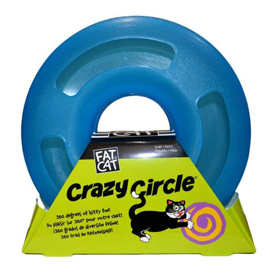 Fat Cat Crazy Circle Cat Toy Animals & Pet Supplies > Pet Supplies > Cat Supplies > Cat Toys Doskocil Manufacturing Co Inc   