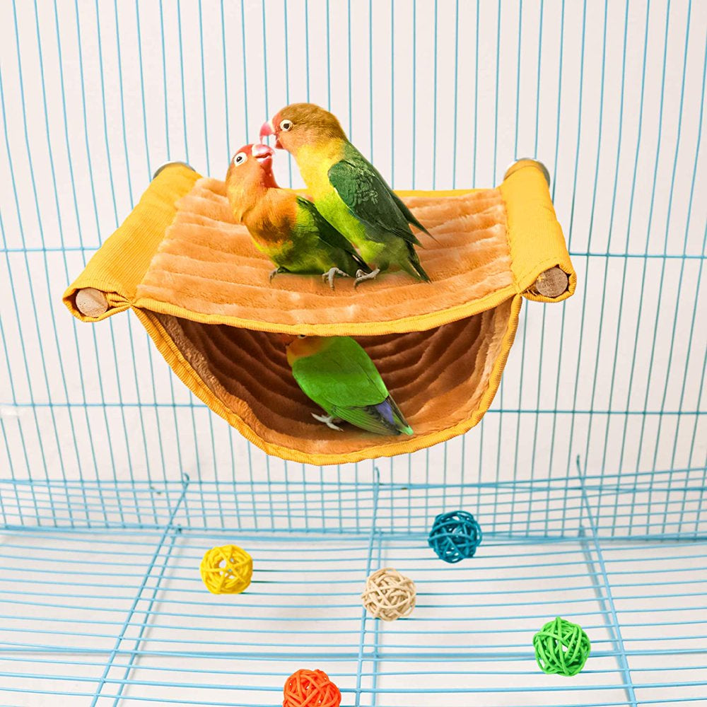 Bird Nest House Winter Warm Parrot House Bed Hammock Tent Toy Bird Cage Perch Stand for Parrots Budgies Parakeet Animals & Pet Supplies > Pet Supplies > Bird Supplies > Bird Cages & Stands Guckmall