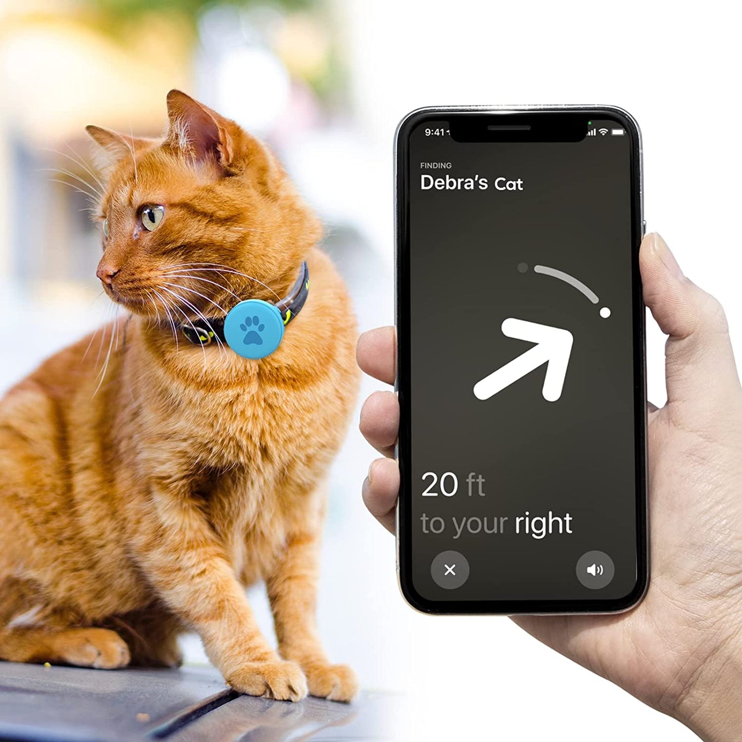 Air Tag Cat Collar Holder(2 Pack), Silicone Air Tag Cat Collar & Small Animal Collar Holder within 0.6 Inch, Anti-Lost Air Tag Dog Case Cover Fit with Pet Collar & Accessories- Glow Blue & Green Electronics > GPS Accessories > GPS Cases typecase