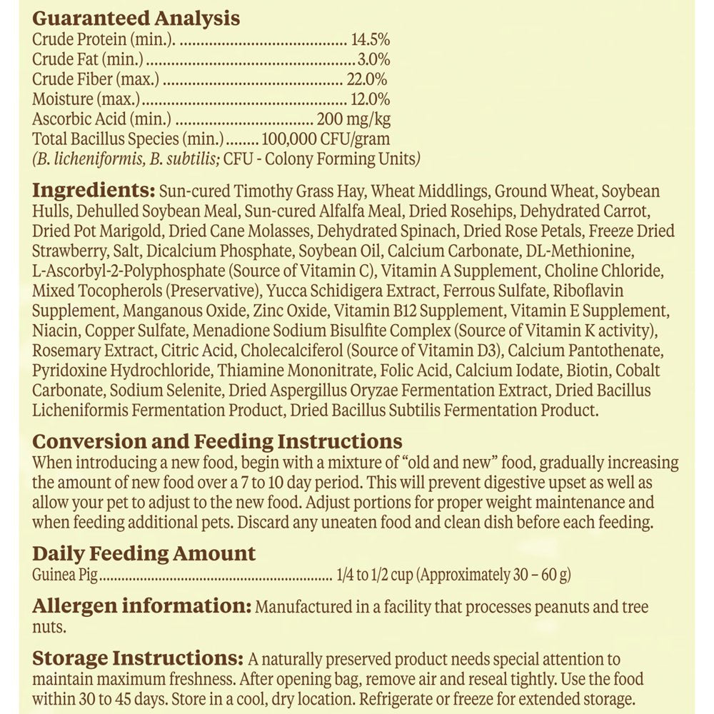 Kaytee Food from the Wild Guinea Pig Animals & Pet Supplies > Pet Supplies > Small Animal Supplies > Small Animal Food Central Garden and Pet
