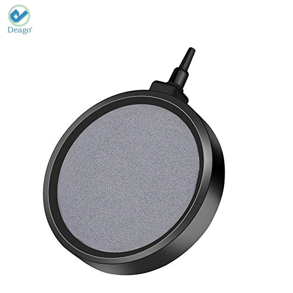 Deago 5.1-Inch Air Stone Disc Bubble Oxygen Diffuser for Aquarium Fish Tank Pond Pump Hydroponics Animals & Pet Supplies > Pet Supplies > Fish Supplies > Aquarium Air Stones & Diffusers Deago