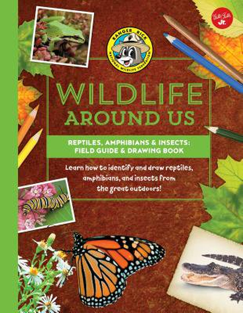 Reptiles, Amphibians & Insects--Field Guide & Drawing Book: Learn How to Identify and Draw Reptiles, Amphibians, and Insects from the Great Outdoors! 1942875843 (Library Binding - Used) Animals & Pet Supplies > Pet Supplies > Reptile & Amphibian Supplies > Reptile & Amphibian Habitat Accessories Walter Foster Jr. -- Quarto Library
