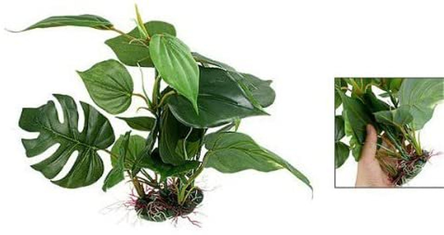 CNZ Aquarium Fish Tank Green Lifelike Underwater Plastic Plant Aquatic Water Grass Decor, 13-Inch Animals & Pet Supplies > Pet Supplies > Fish Supplies > Aquarium Decor CNZ