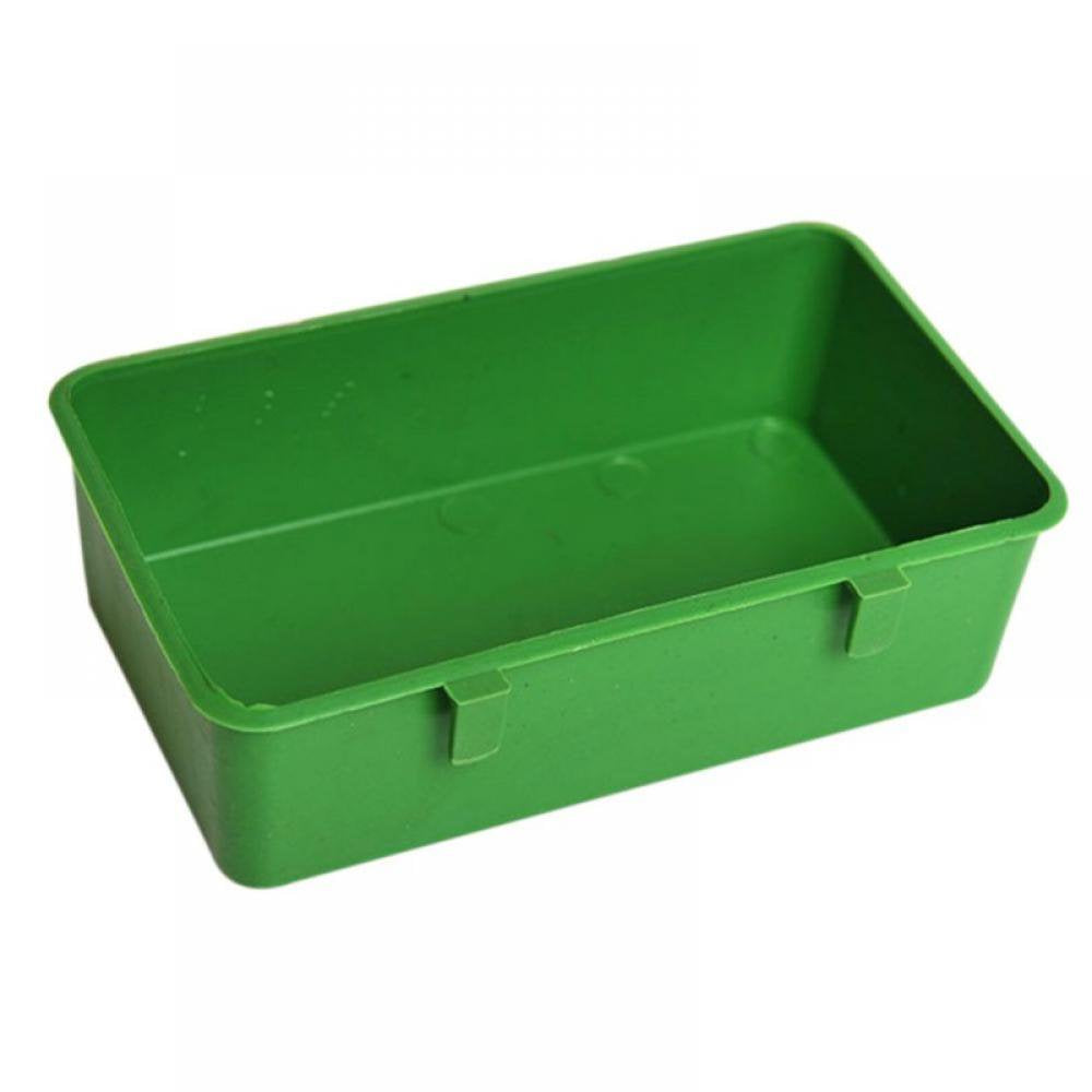 Parrot Bath Box Bird Cage Accessory Supplies Bathing Tub for Brids Canary Budgies Parrot Random Color Animals & Pet Supplies > Pet Supplies > Bird Supplies > Bird Cage Accessories CN